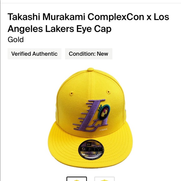 New Era Other - Takashi Murikami ComplexCon X LA Lakers New Era SnapBack